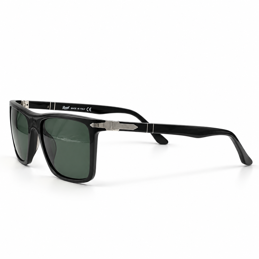 Persol PO3227/S 95/31 Black Frame Eyewear with Silver Arrow