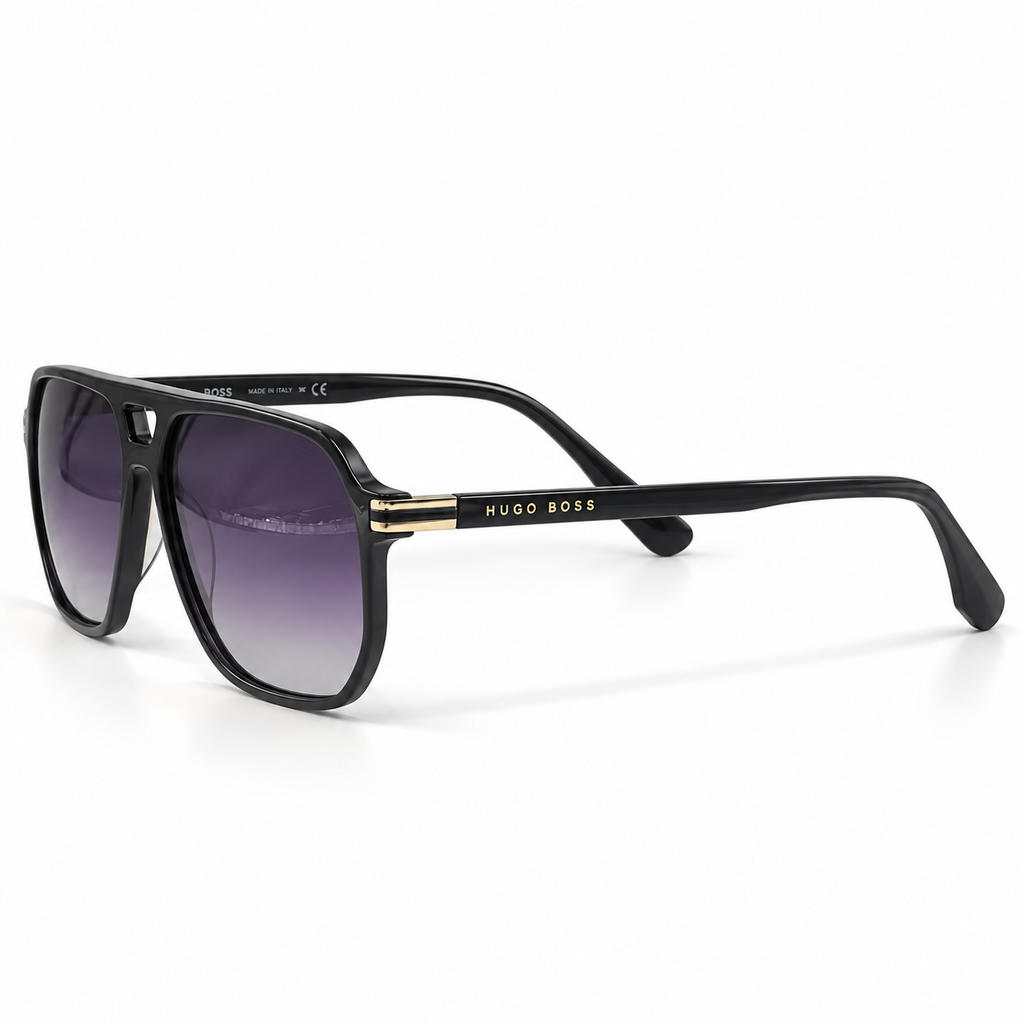 Hugo Boss 89964 Black Aviator | Gradient Lenses