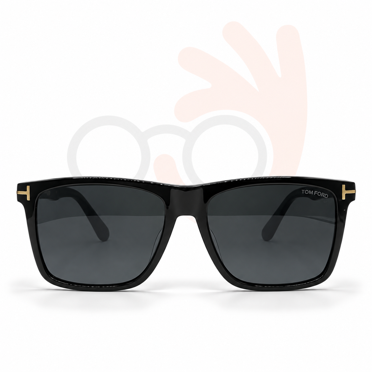 Tom Ford FT0832 01V Fletcher Square Frame Eyewear
