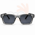 Roadx GRA001 Translucent Rectangular Sunglasses (53mm)