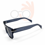 David Beckham DB 2436 Translucent Slate Blue Flat-Top Sunglasses  (56mm)