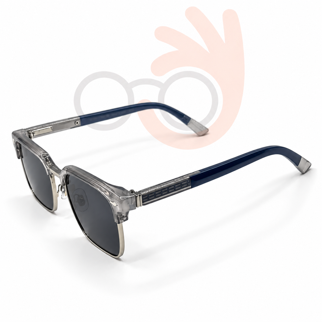 MARC JACOBS M9501 Square Browline Sunglasses (54mm)