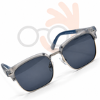 MARC JACOBS M9501 Square Browline Sunglasses (54mm)