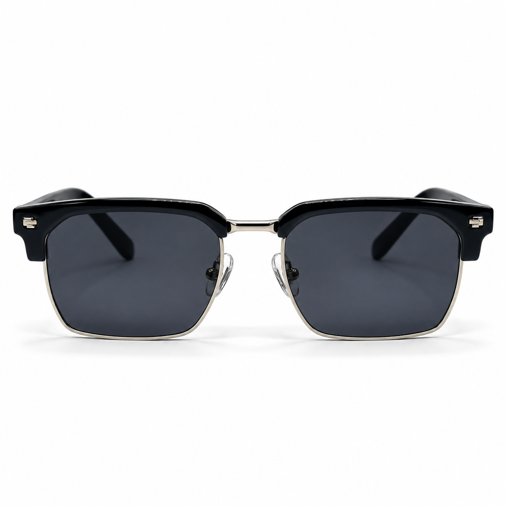 MOSCOT M9503 Geometric Browline Sunglasses (52mm)