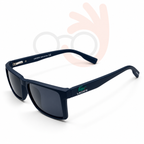 Lacoste 23023 Mens Matte Navy Square Sunglasses Brown Lens 58mm