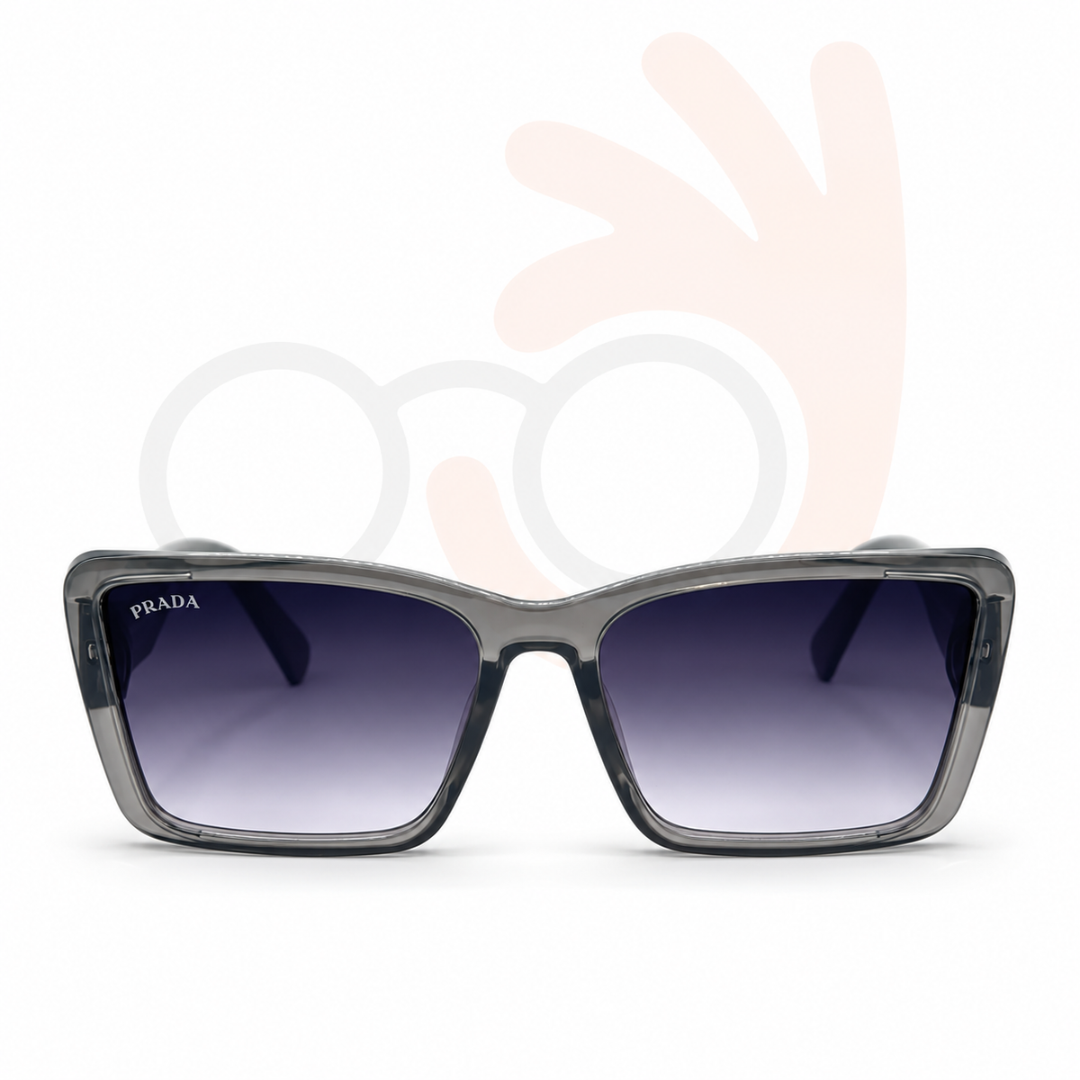 Prada Modern Clear  sunglasses