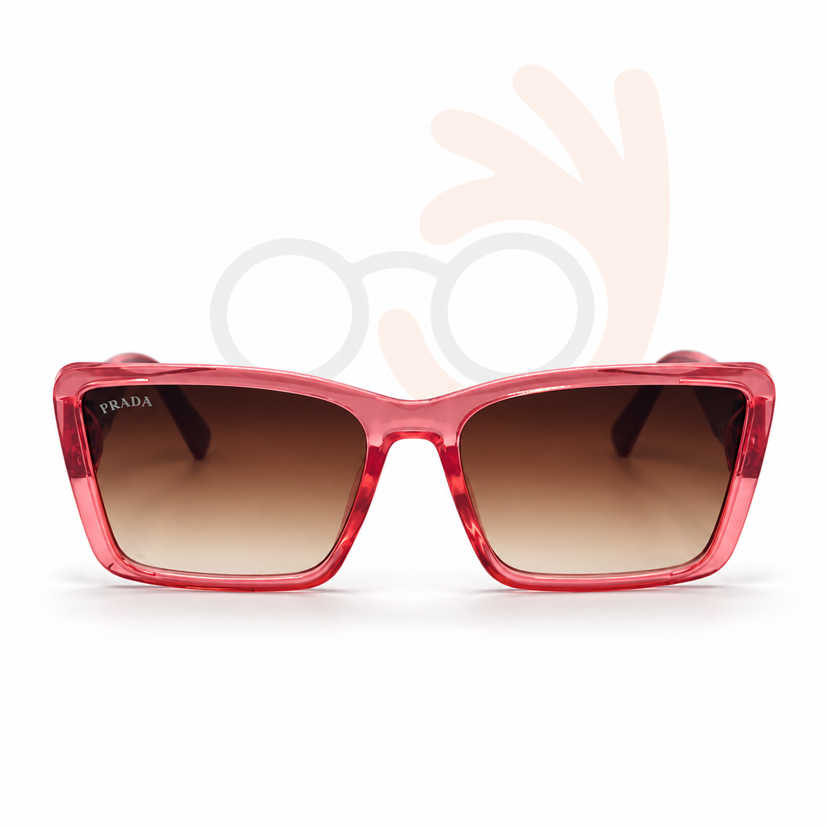 Prada Modern Clear  sunglasses