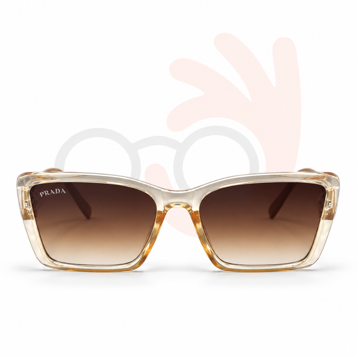 Prada Modern Clear  sunglasses