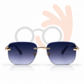 Cartier Style Rimless Gradient Sunglasses OW3028 (63mm)