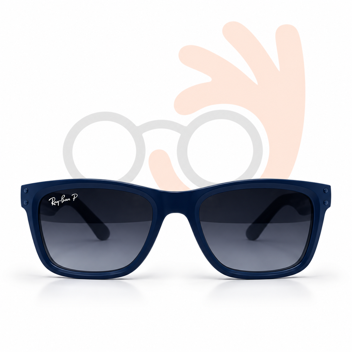 Ray-Ban 24015 Wayfarer Polarized Sunglasses (52mm)