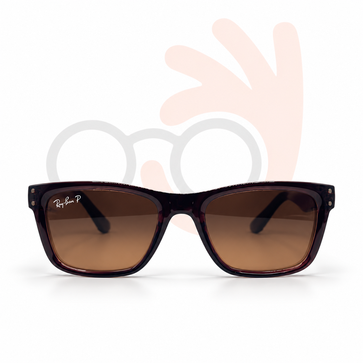 Ray-Ban 24015 Wayfarer Polarized Sunglasses (52mm)