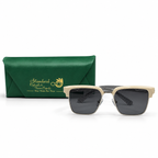 Burberry Two-Tone Clubmaster Sunglasses | J3640