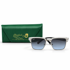 Ray-Ban Clear Frame Browline Sunglasses | U-3641