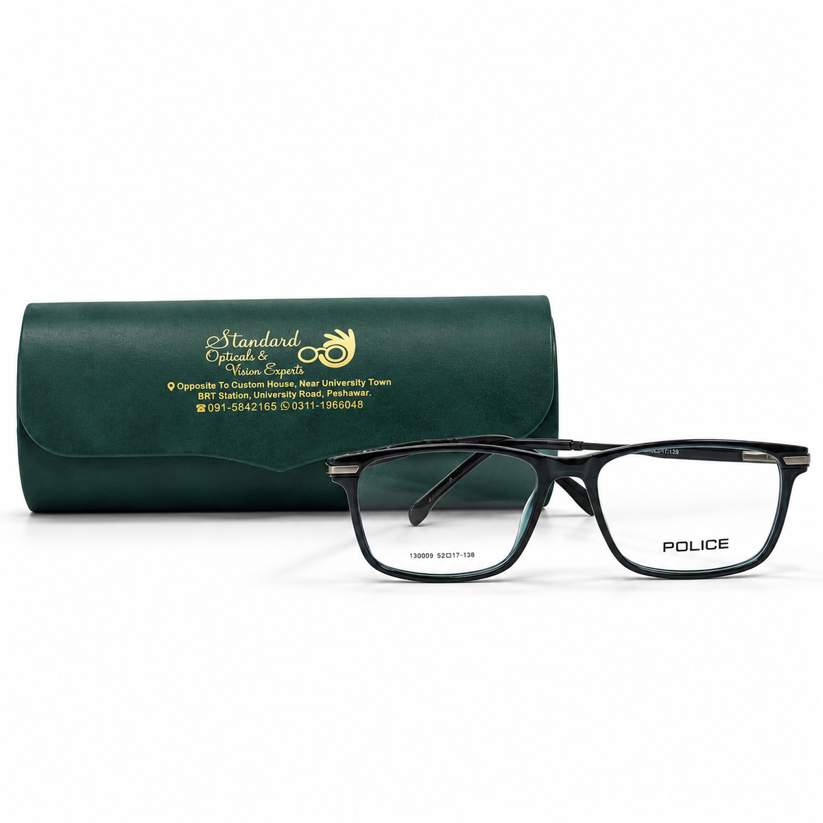 Police 130009 Eyeglasses (52-17-138)
