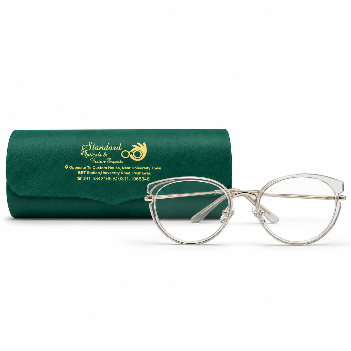 GR2036 Cat-Eye Eyeglasses (52-16-140)