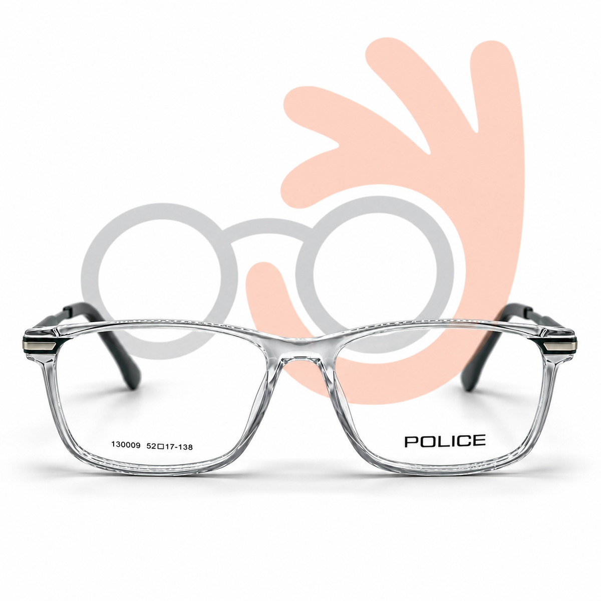 Police 130009 Eyeglasses (52-17-138)
