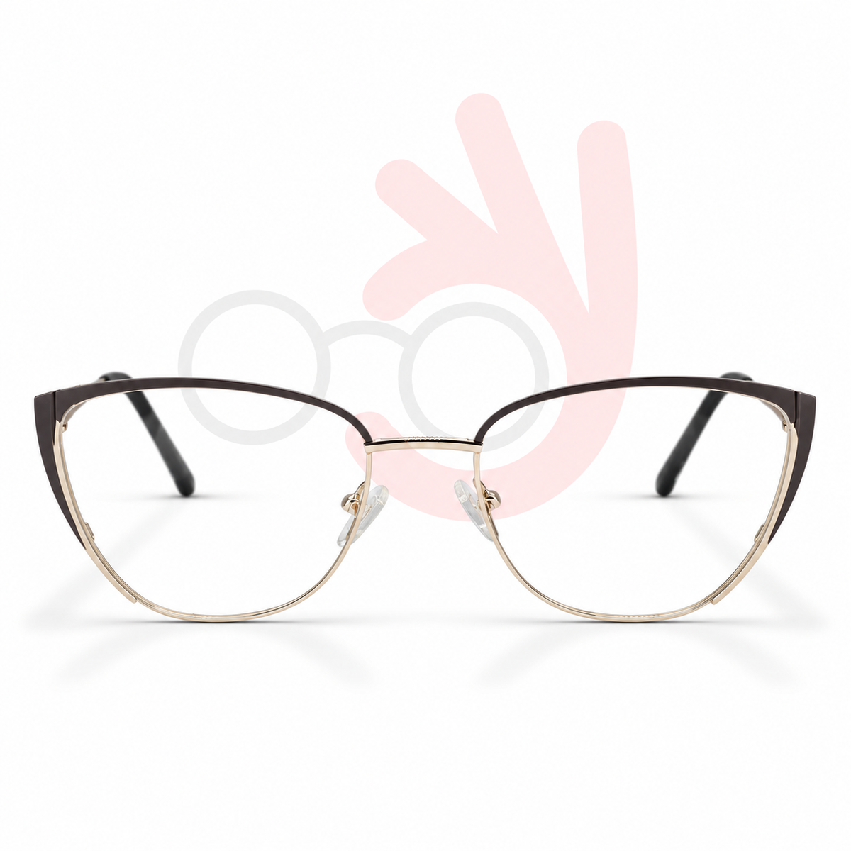 2008 Cat-Eye Eyeglasses (53-17-138)