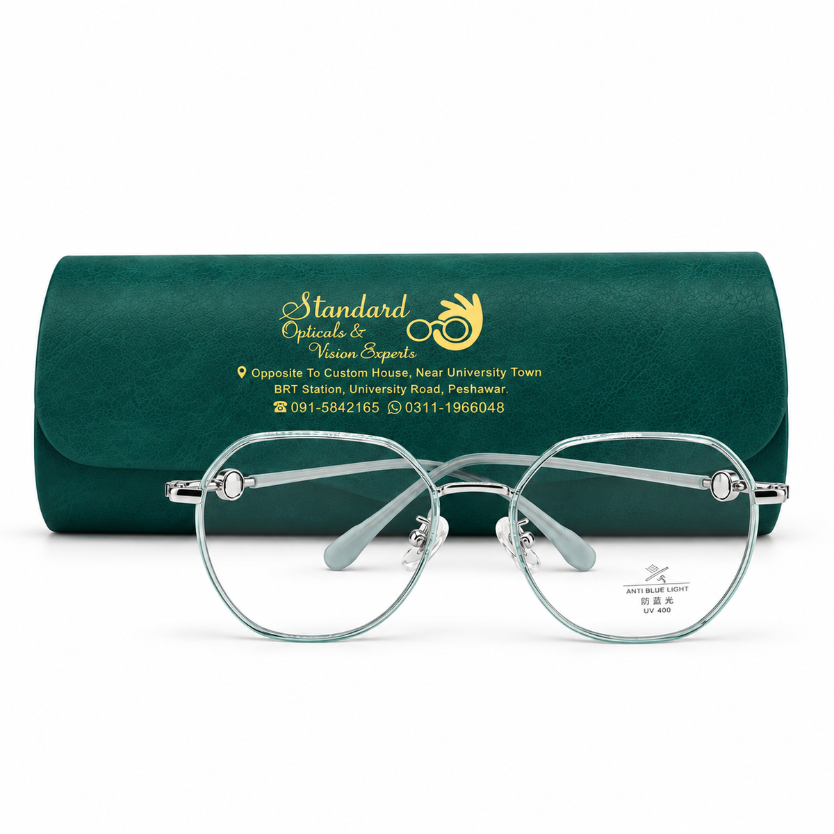 M2203 Geometric Eyeglasses (50-19-142)