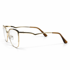 FD8503 Semi-Rimless Eyeglasses (55-17-140)