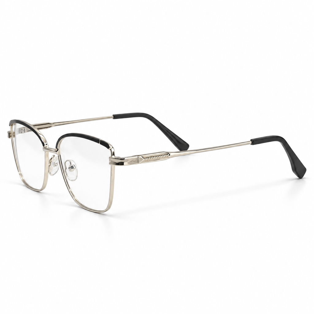vn2010 Semi-Rimless Eyeglasses (55-16-140)