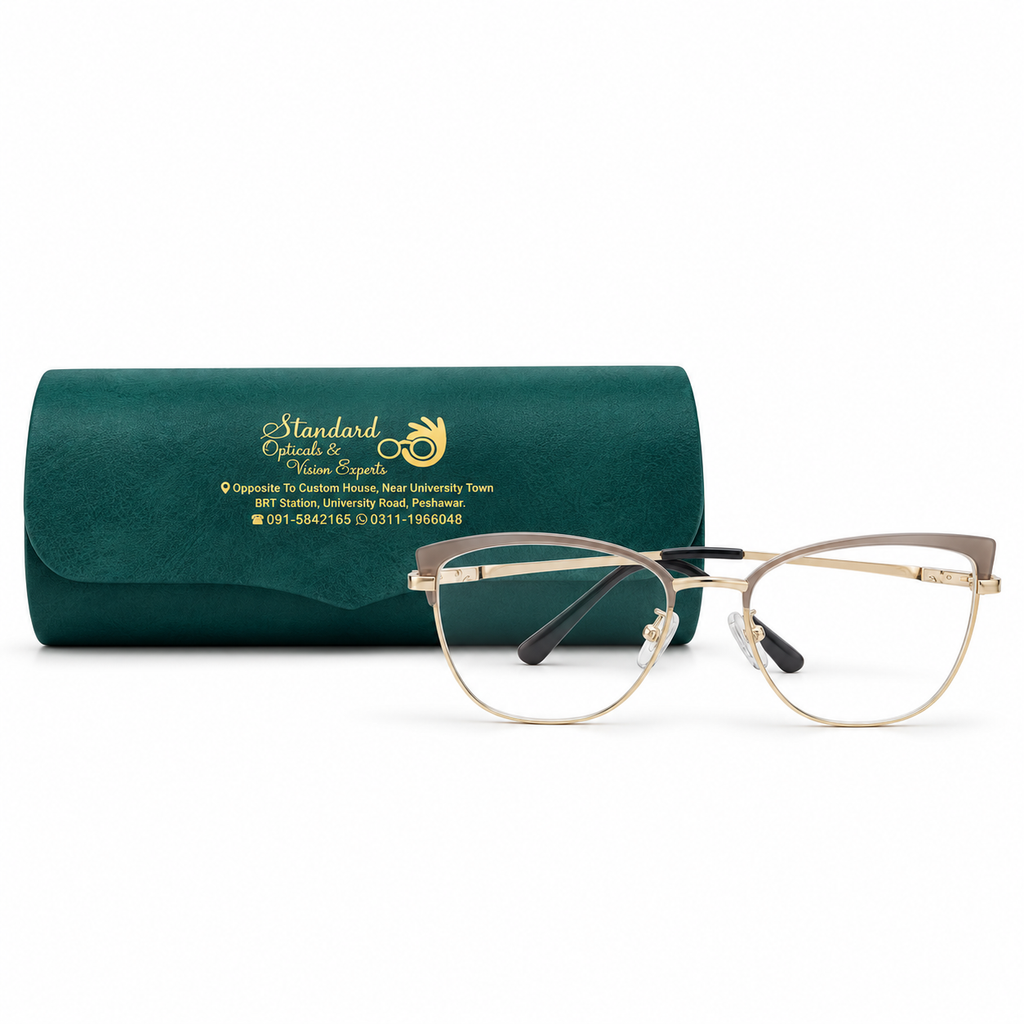 FD8545 Cat-Eye Eyeglasses (55-16-140)