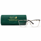 FK1587 Semi-Rimless Eyeglasses (55-16-138)