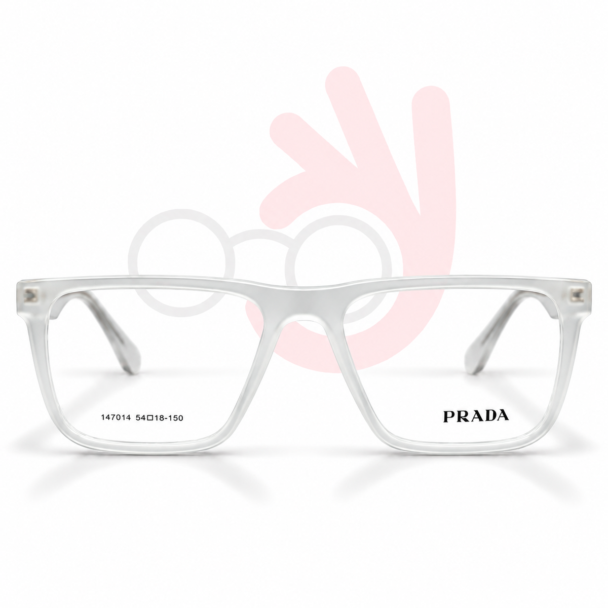 Prada 147011 Flat-Top Eyeglasses (54-18-150)