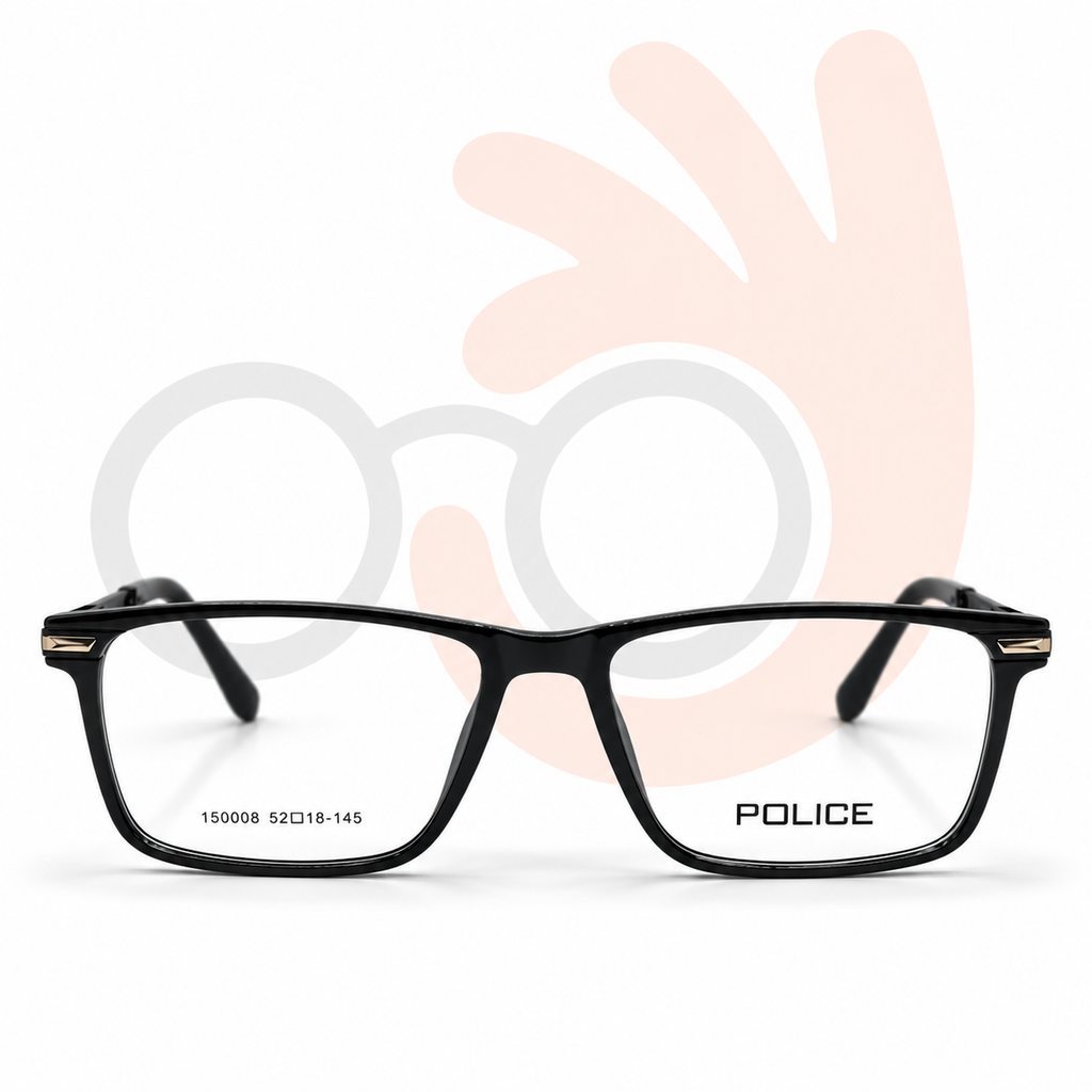 Police 150008 Eyeglasses (52-18-145)