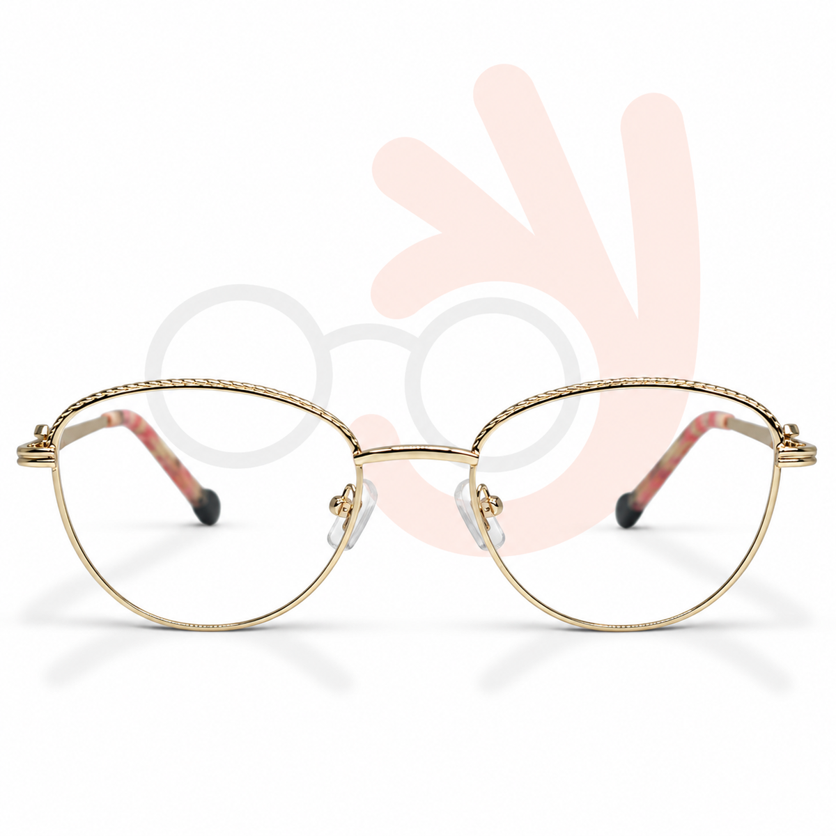 Strike Brown Eyeglasses (49-19-140)
