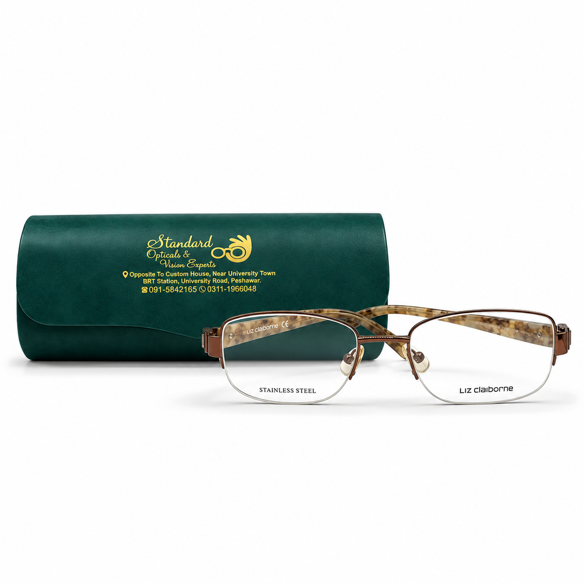 Liz Claiborne Eyeglasses (Stainless Steel)