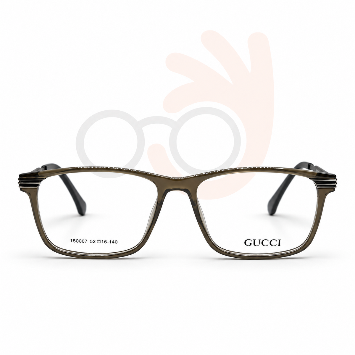 Gucci 150007 Eyeglasses (52-16-140)