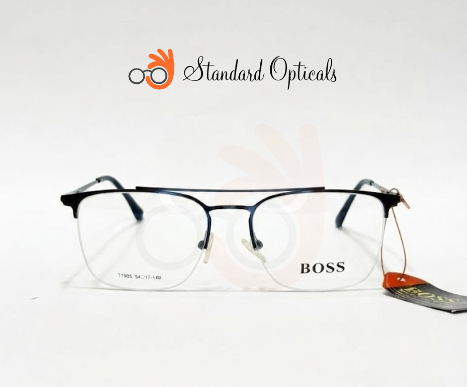Boss Half Rimless Metal