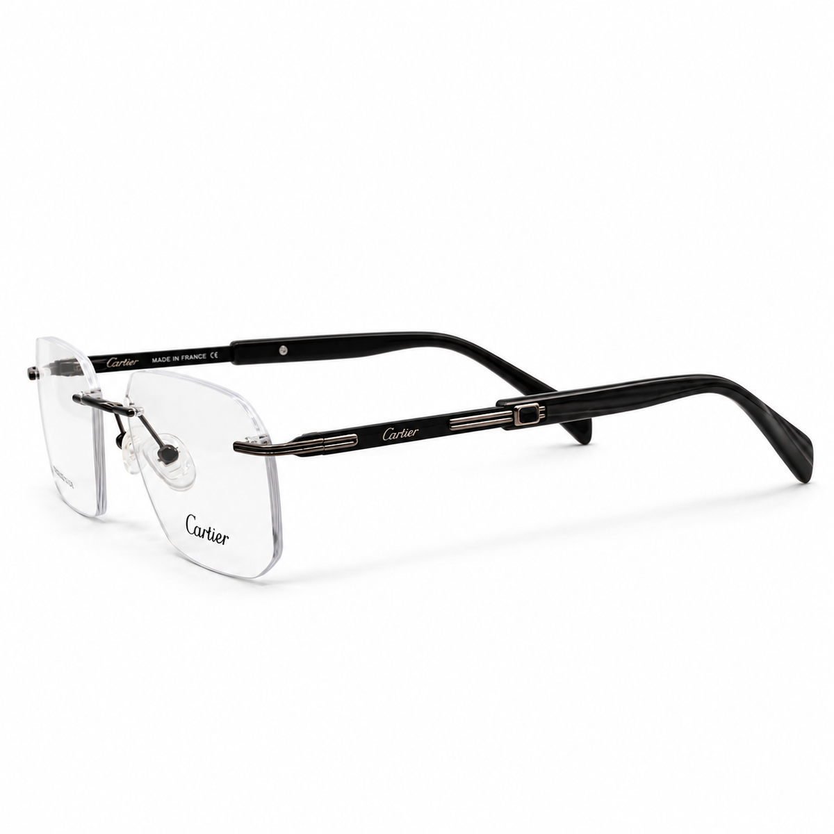 Cartier 252014 Rimless Eyeglasses (54-17-140)