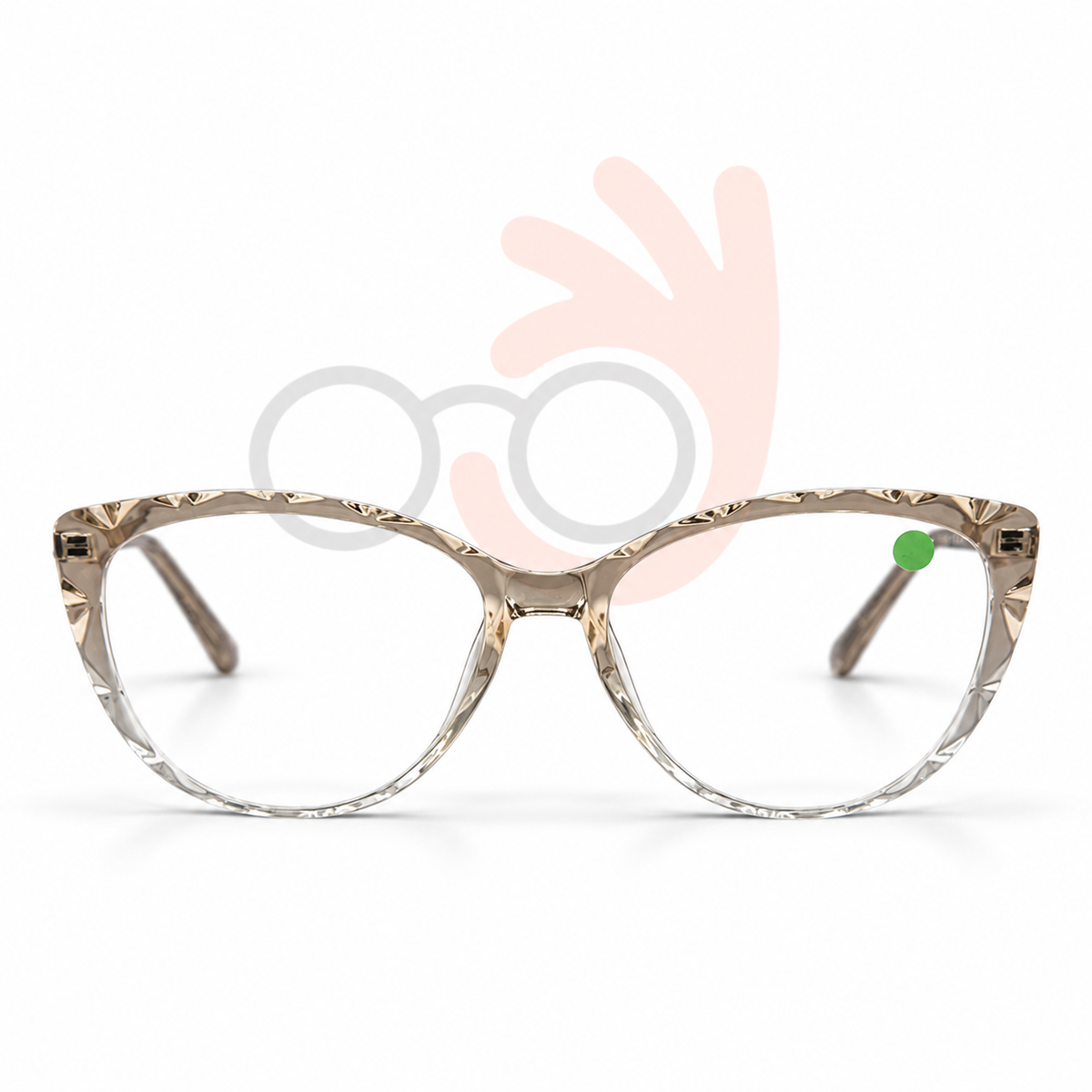 TZ2004 Cat-Eye Eyeglasses (55-16-144)