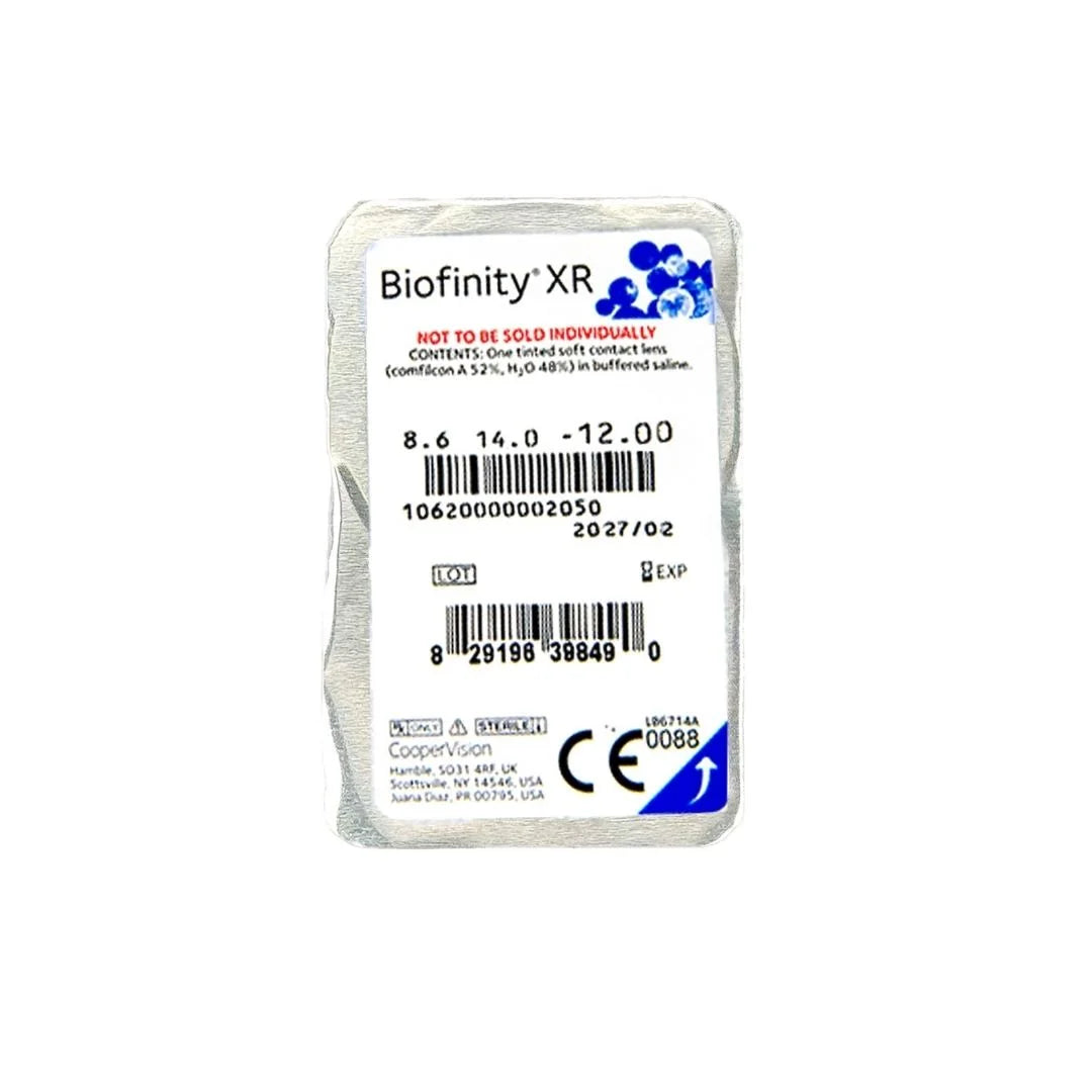 Biofinity XR Toric Lenses