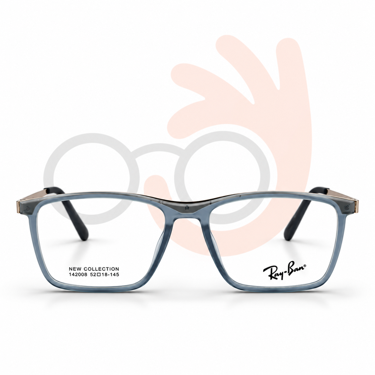 Ray-Ban 142008 C3 Optical Frame 52mm