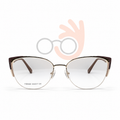 FD8503 Semi-Rimless Eyeglasses (55-17-140)