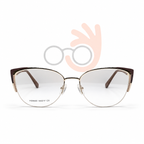 FD8503 Semi-Rimless Eyeglasses (55-17-140)