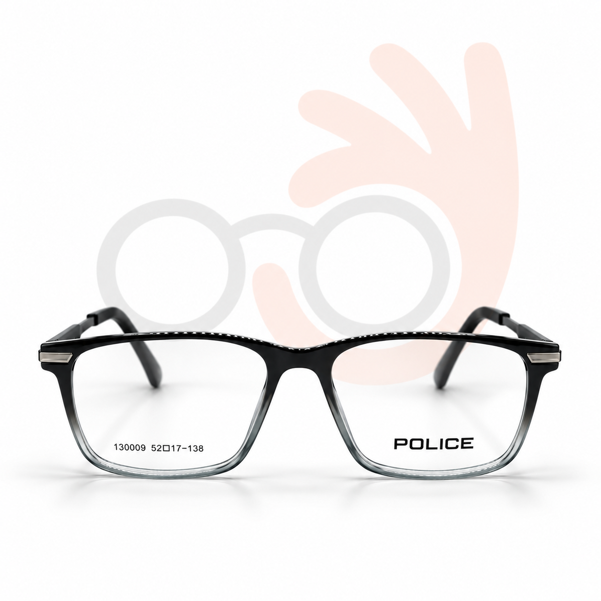 Police 130009 Eyeglasses (52-17-138)