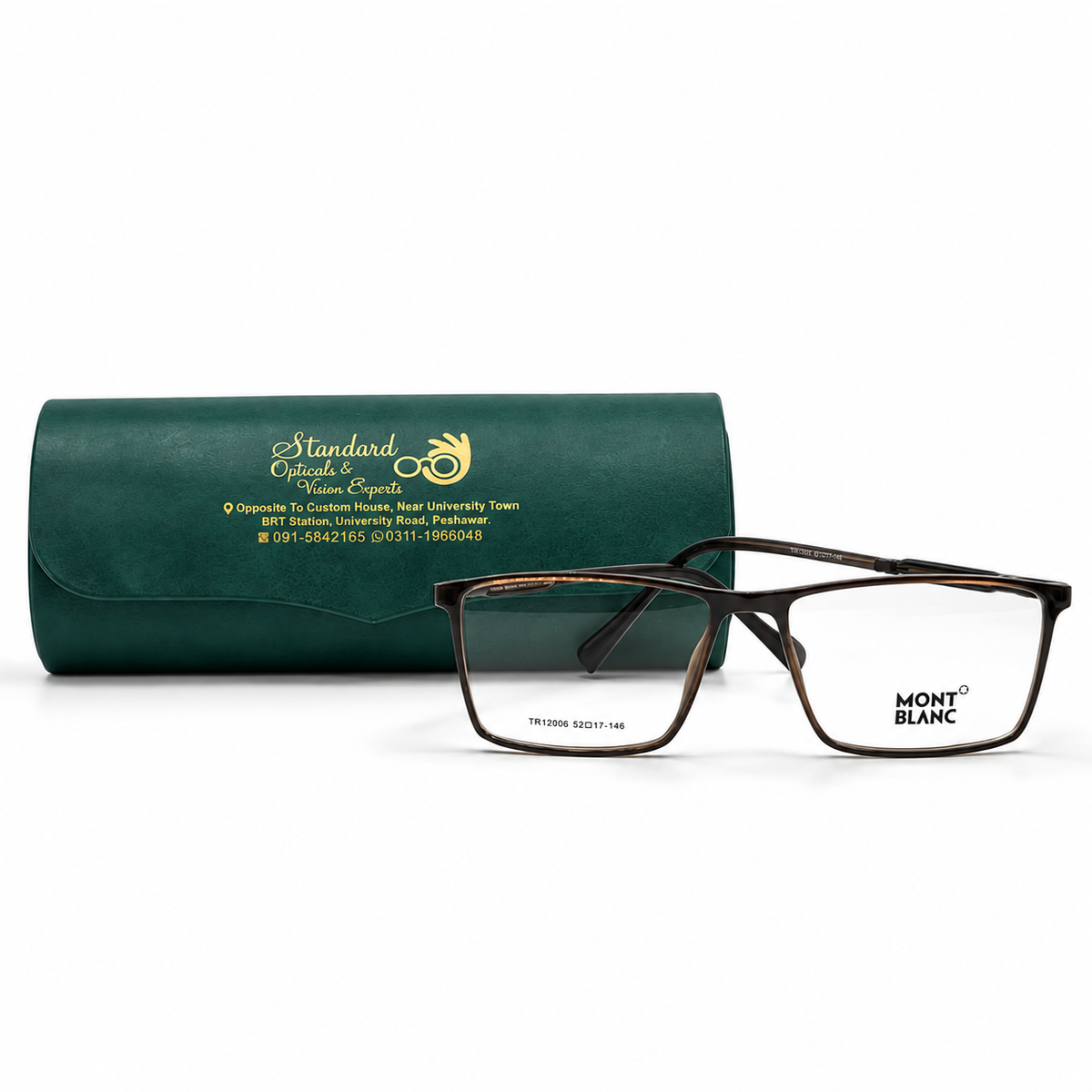Montblanc TR12006 Eyeglasses (52-17-146)