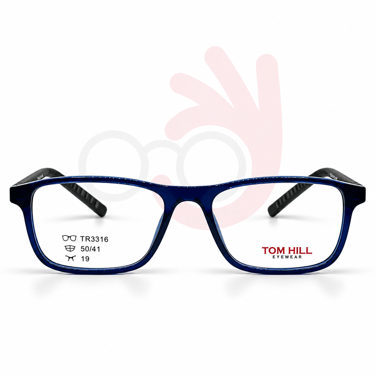 Tom Hill TR3316 Eyeglasses (50-19-140)