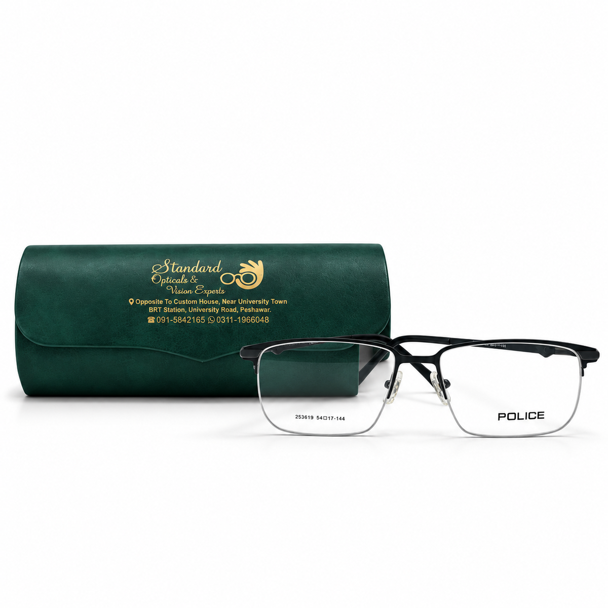 Police 253619 Eyeglasses (54-17-144)