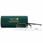 Prada 252006 Rimless Eyeglasses (54-17-140)