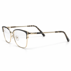 FK1582 Semi-Rimless Eyeglasses (54-16-140)