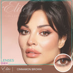 Bella Contact Lenses – Elite Collection (Cinnamon Brown)