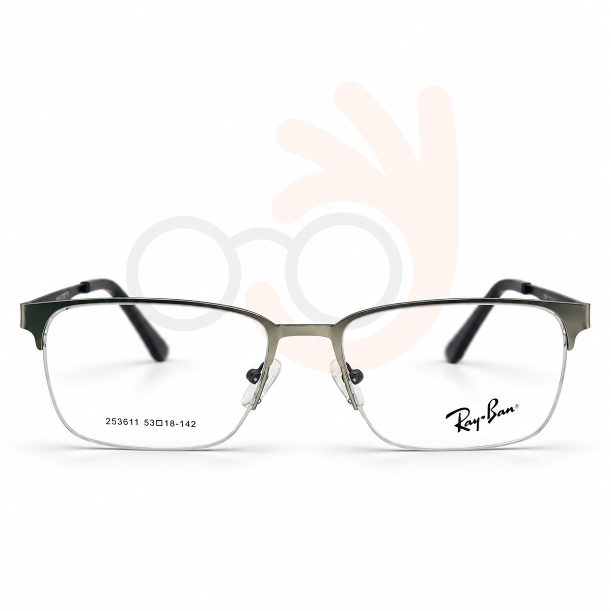 Ray-Ban 253611 Eyeglasses (53-18-142)