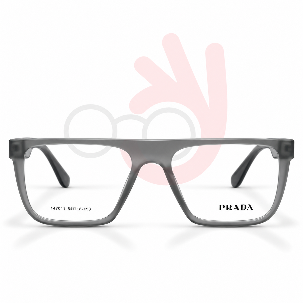 Prada 147011 Flat-Top Eyeglasses (54-18-150)