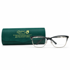 FK1582 Semi-Rimless Eyeglasses (54-16-140)