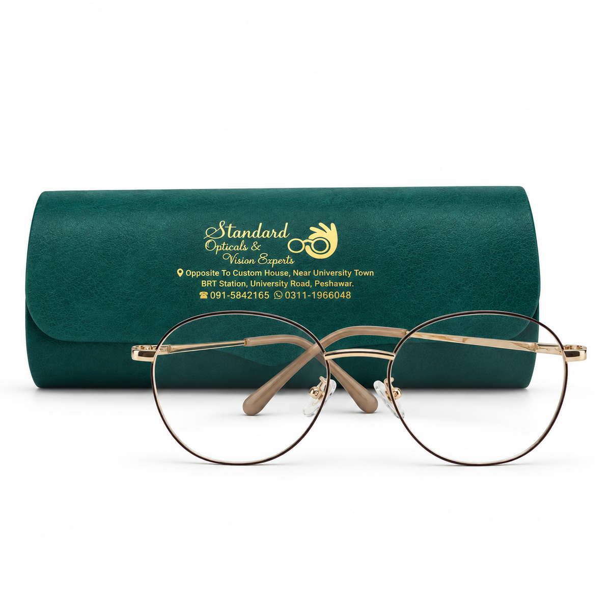 ISA1017 Round Eyeglasses (52-17-142)