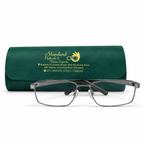 Brinley Rectangular Eyeglasses (58-17-145)